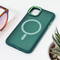 Maska / futrola Magsafe colorful za iPhone 11 6.1 tamno zelena.