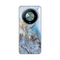Silikonska maska / futrola print za Huawei Honor Magic 6 lite Blue Gold Marble.