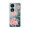 Silikonska maska / futrola print ultra tanka za Huawei Honor X7b Elegant Roses.