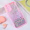 Maska / futrola Frame Glitter za Samsung A156 Galaxy A15 5G roze.
